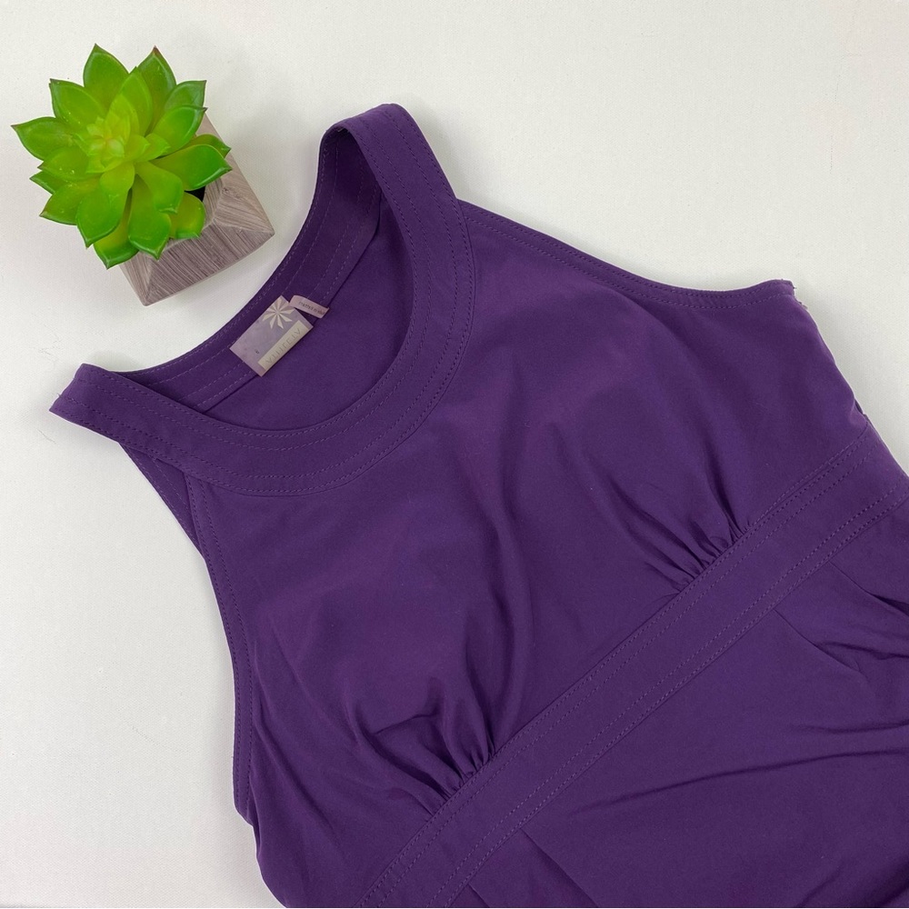 Athleta Deep Purple Athletic Tank Dress